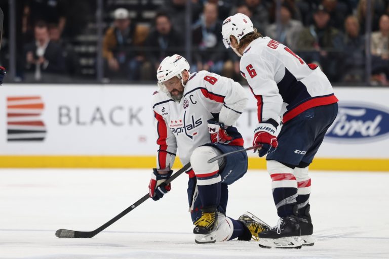 Capitals’ Alex Ovechkin week-to-week with leg injury