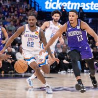 Shai Gilgeous-Alexander rang up 37 points as Thunder beat Kings