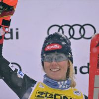 Mikaela Shiffrin gets 99th career victory with World Cup slalom win