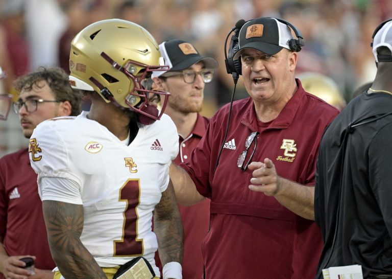 Boston College benches QB Thomas Castellanos ahead of SMU clash