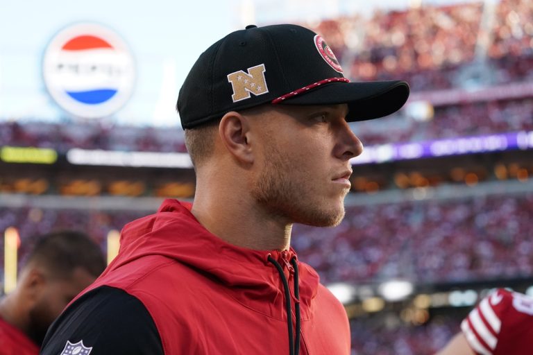 49ers star RB Christian McCaffrey questionable, will come off IR