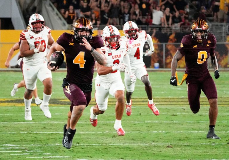 With Cam Skattebo in question, Arizona State hosts UCF