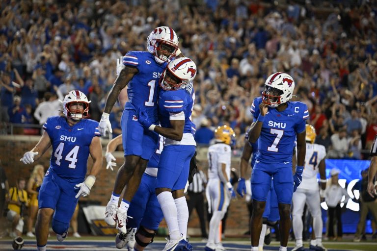 No. 9 SMU aims to improve playoff odds vs. Cal