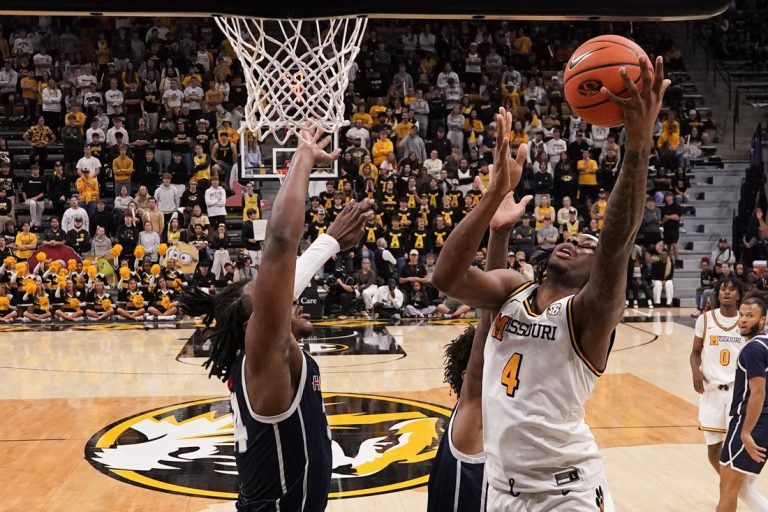 Missouri pulls away from Howard for first win