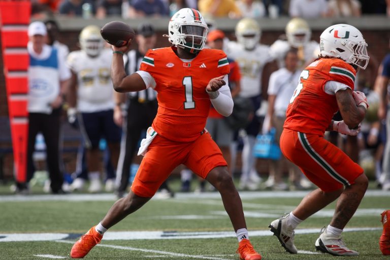 Quarterbacks in spotlight when No. 6 Miami visits Syracuse