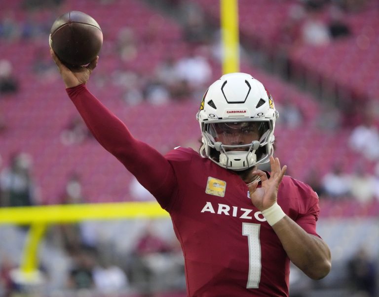 Kyler Murray’s sharp passing propels Cardinals to blowout of Jets