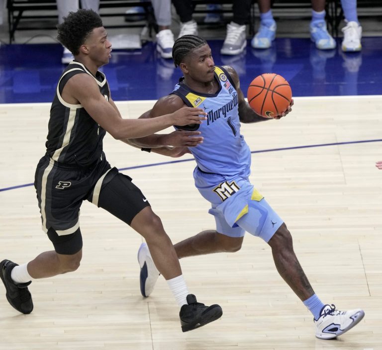 Top 25 roundup: No. 15 Marquette pushes past No. 6 Purdue