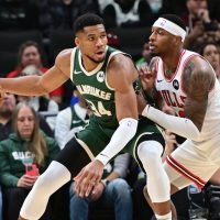 NBA roundup: Giannis Antetokounmpo (41) lifts Bucks past Bulls