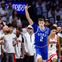 Top 25 roundup: Cooper Flagg, No. 12 Duke down No. 17 Arizona