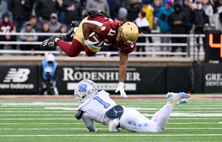 Boston College wallops North Carolina to gain bowl eligibility