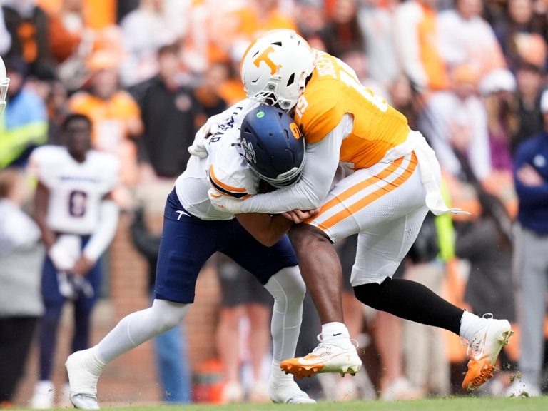 No. 11 Tennessee crushes UTEP to enhance CFP chances