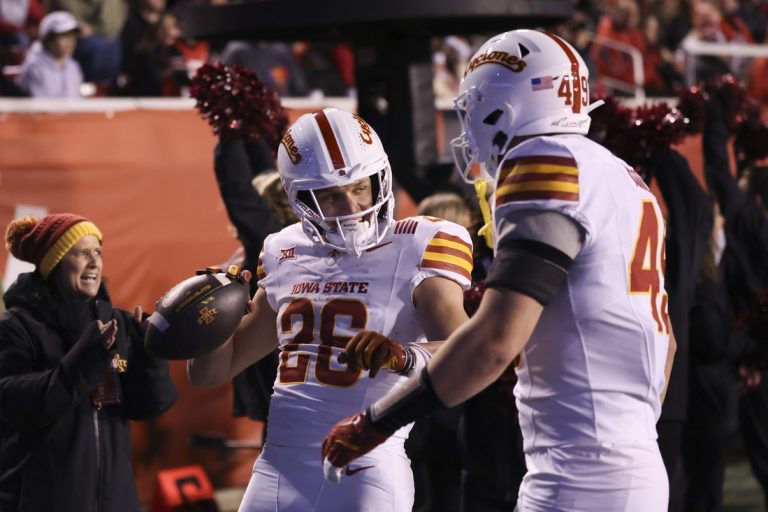 No. 22 Iowa State edges Utah on late TD