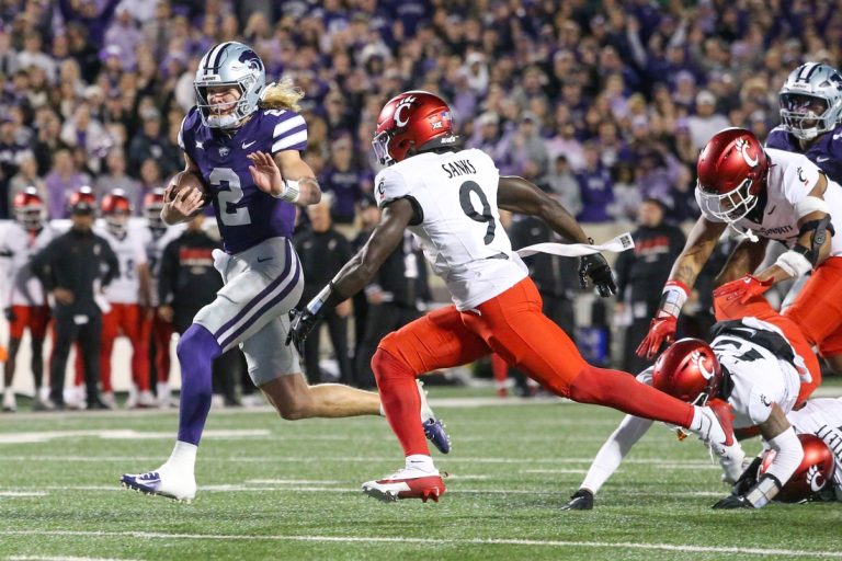 Kansas State’s ground game chews up Cincinnati in big win