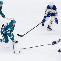 Sabres take lead in third period, hold on to top Sharks