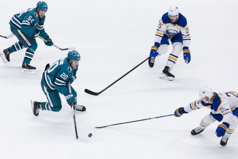 Sabres take lead in third period, hold on to top Sharks