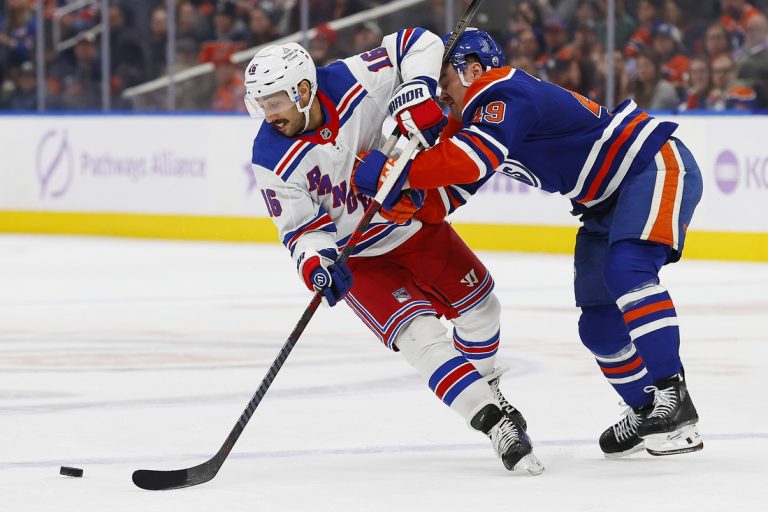 Rangers seek stronger start while Blues bring in ‘top NHL coach’