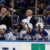 After strong first game under new coach, Blues meet red-hot Devils