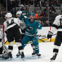 Macklin Celebrini’s first 3-point game lifts Sharks over Kings