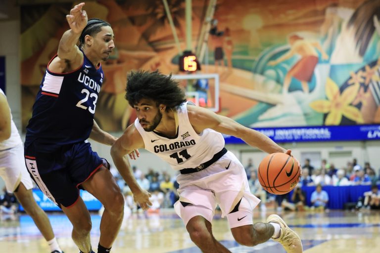 Colorado hands No. 2 UConn second straight loss in Maui