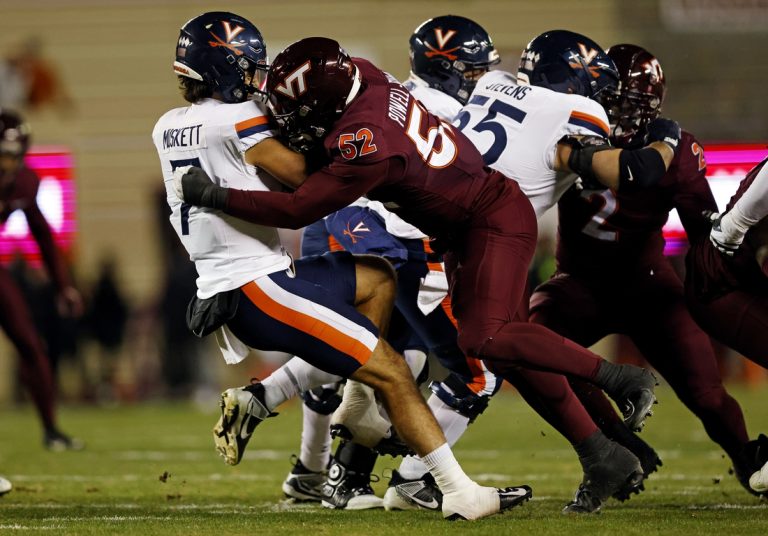 Virginia Tech defeats rival Virginia to end skid