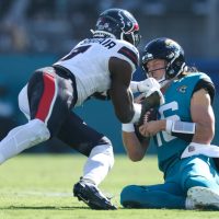 Texans’ Azeez Al-Shaair suspended 3 games for hit on Trevor Lawrence