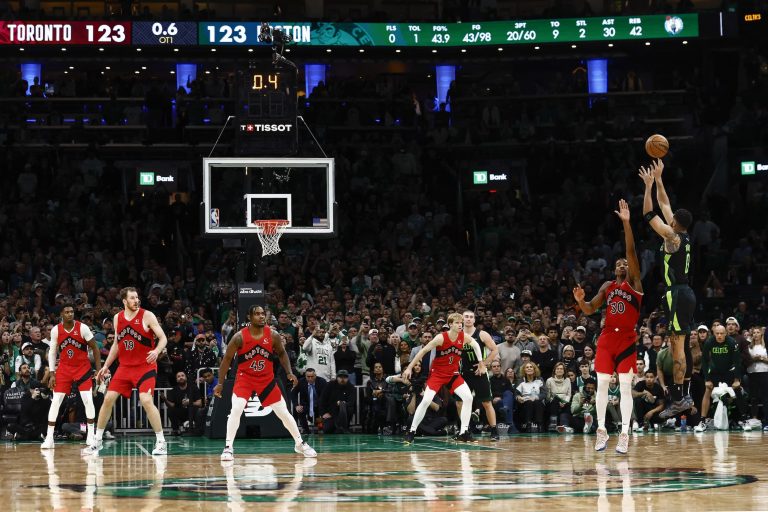 NBA says Jayson Tatum traveled before game winner vs Raptors