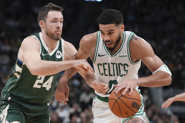 Jayson Tatum rally Celtics to victory over slumping Bucks