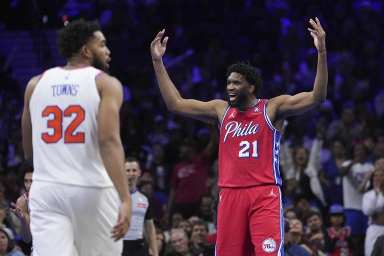 Joel Embiid scores 13 in return as 76ers fall to Knicks