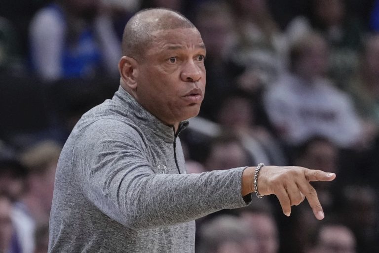 Bucks coach Doc Rivers reacts to $25,000 fine