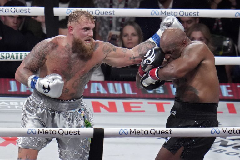 Jake Paul beats 58-year-old Mike Tyson as hits don’t match hype