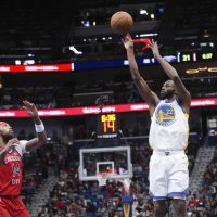 Andrew Wiggins leads Warriors past Pelicans in NBA Cup play