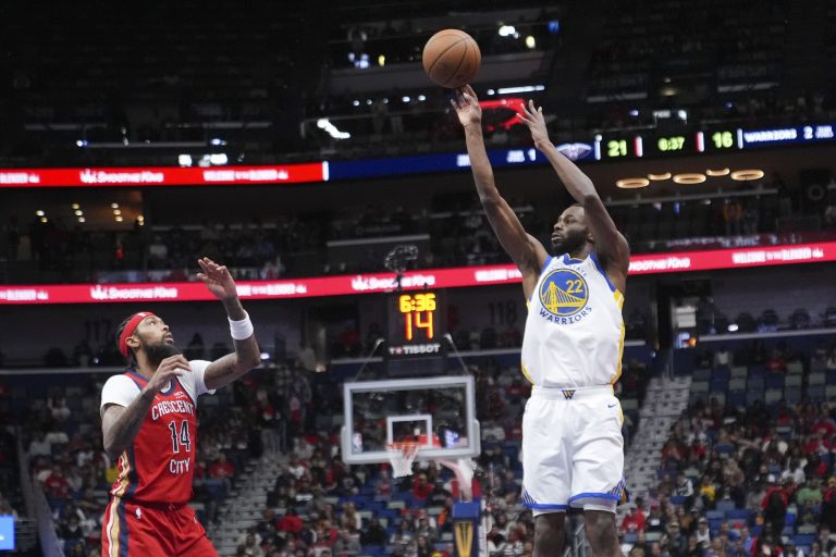 Andrew Wiggins leads Warriors past Pelicans in NBA Cup play