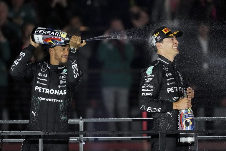 George Russell, Lewis Hamilton give Mercedes 1-2 finish