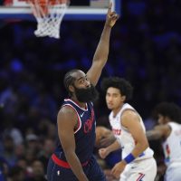 James Harden leads Clippers’ rout over his old 76ers team