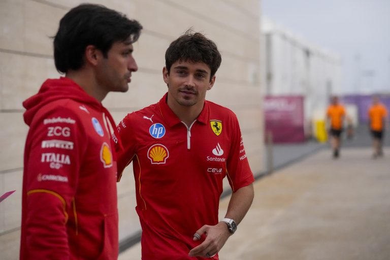 Charles Leclerc, Carlos Sainz clear air after Las Vegas rift