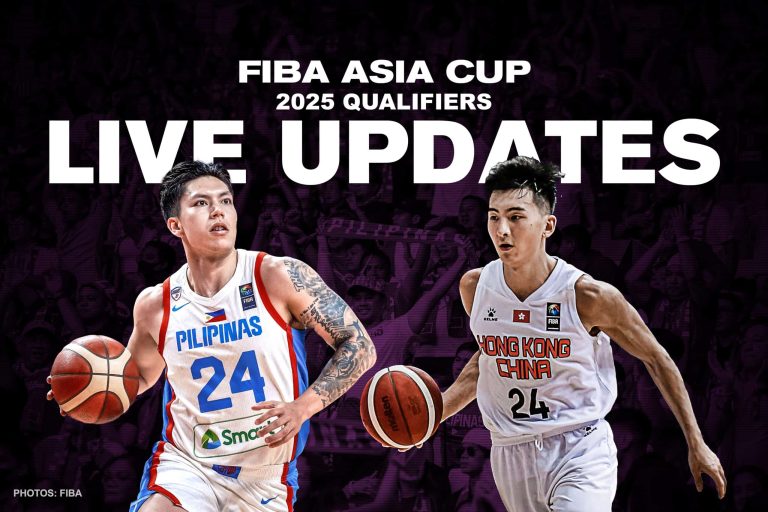 Gilas Pilipinas vs Hong Kong at Fiba Asia Cup Qualifiers