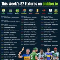 List of live GAA matches on Clubber, Sky Sports, GAAGO & RTE