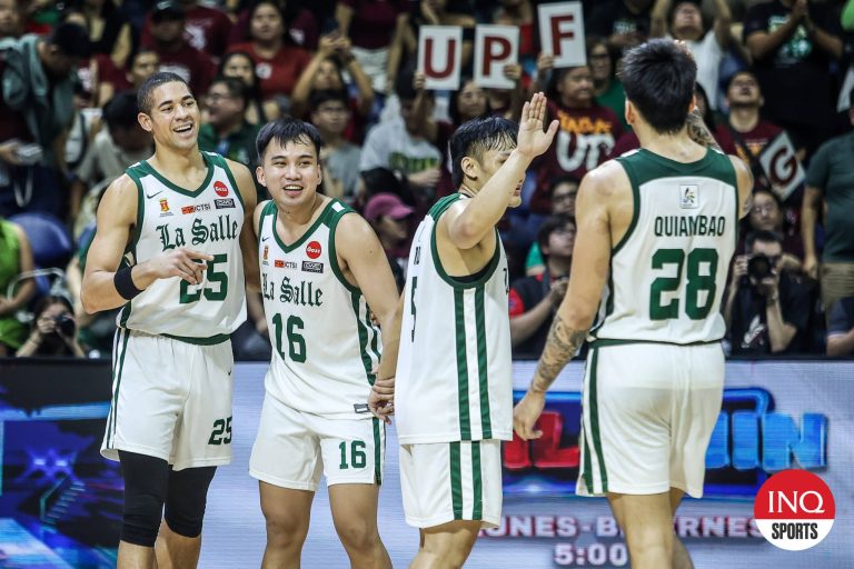 La Salle clinches top seed, beats UP again