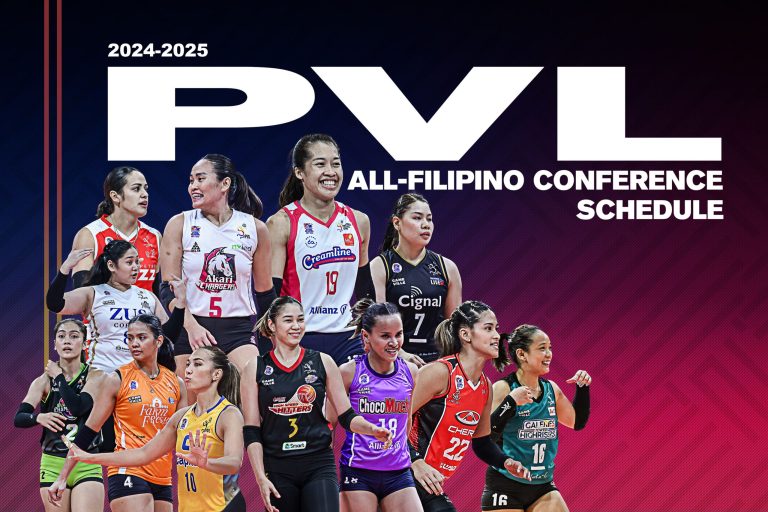 SCHEDULE: PVL All-Filipino Conference 2024-2025