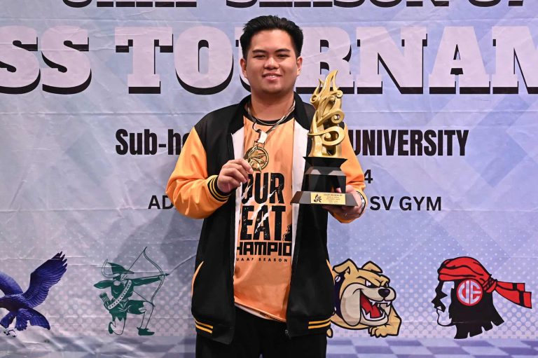 Dominant UST secures four-peat in men’s chess