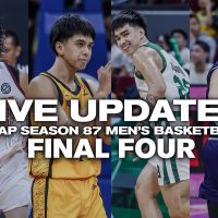 UAAP Season 87 basketball Final Four November 30