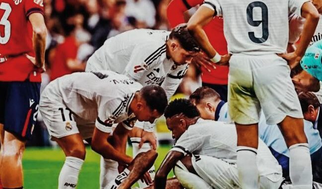 Devastating Blow For Real Madrid As Star Defender Militão Suffers Serious Knee Injury