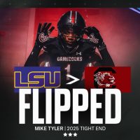 South Carolina flips in-state TE Mike Tyler away from LSU