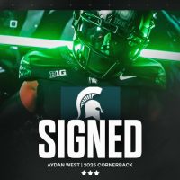 Michigan State signs CB Aydan West as other schools fought to flip him