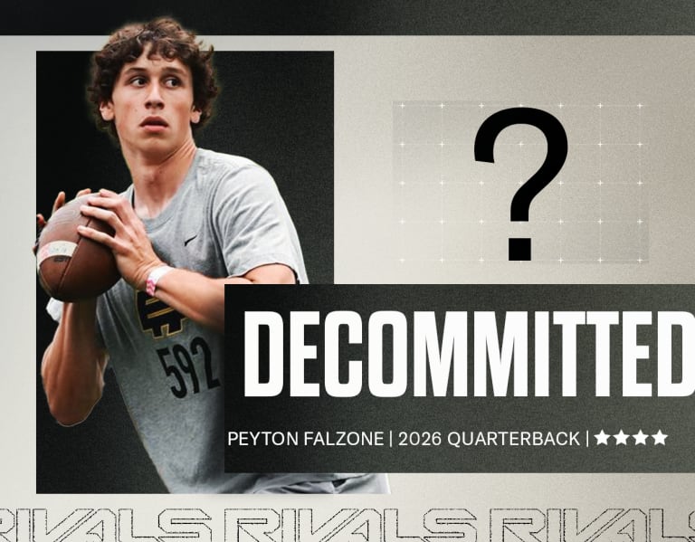 2026 four-star QB Peyton Falzone discusses decommitment from Virginia Tech