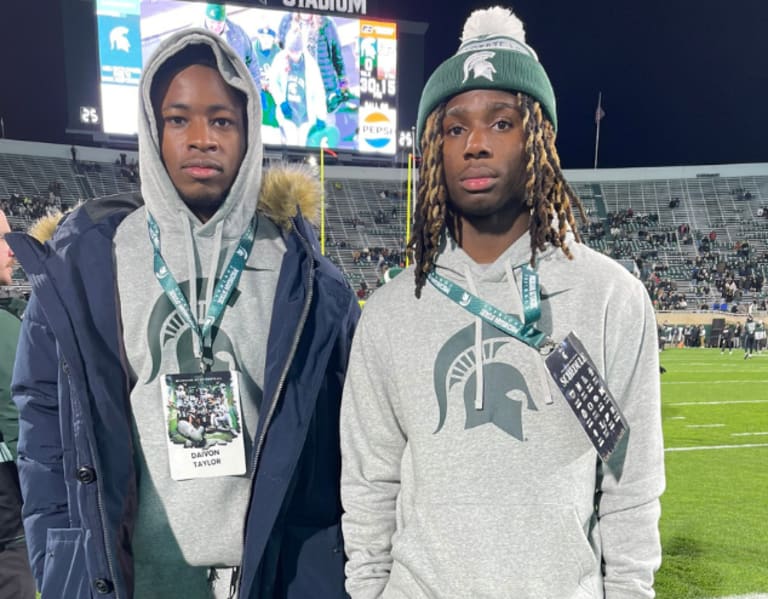 Aliquippa trio Sa’Nir Brooks, Larry Moon and Daiveon Taylor talk Michigan State visit and updates their recruitments